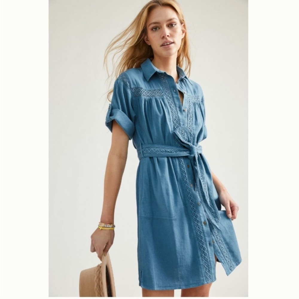 Anthropologie shirt dress